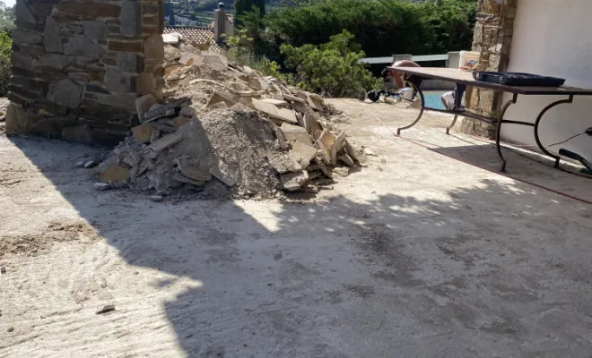 Pose de carrelage terrasse Le Lavandou , Bormes-les-Mimosas, PL Construction