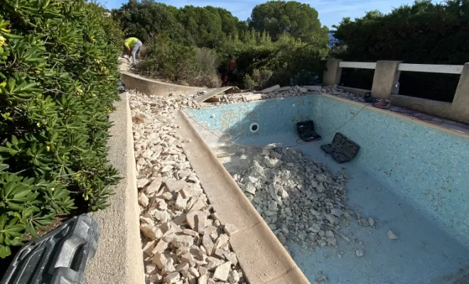 Pose de carrelage terrasse Le Lavandou , Bormes-les-Mimosas, PL Construction