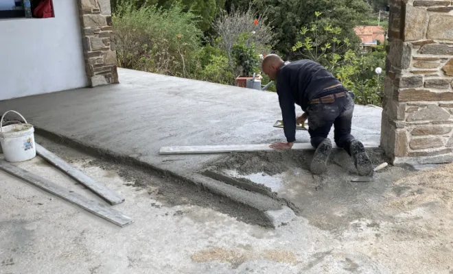 Pose de carrelage terrasse Le Lavandou , Bormes-les-Mimosas, PL Construction