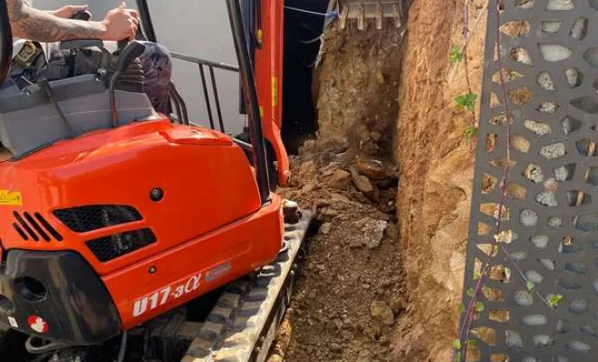 Travaux de terrassement, Bormes-les-Mimosas, PL Construction